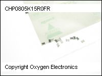 CHP0805K15R0FR thumb